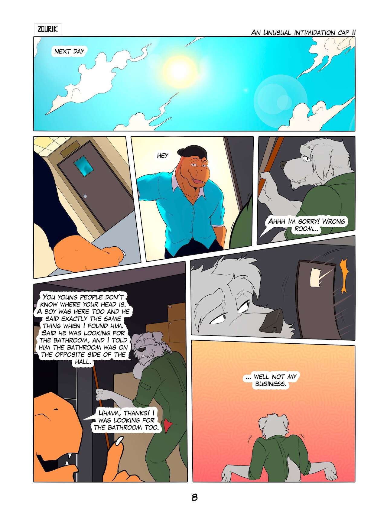 An Unusual Intimidation Chapter 2 page 9 full