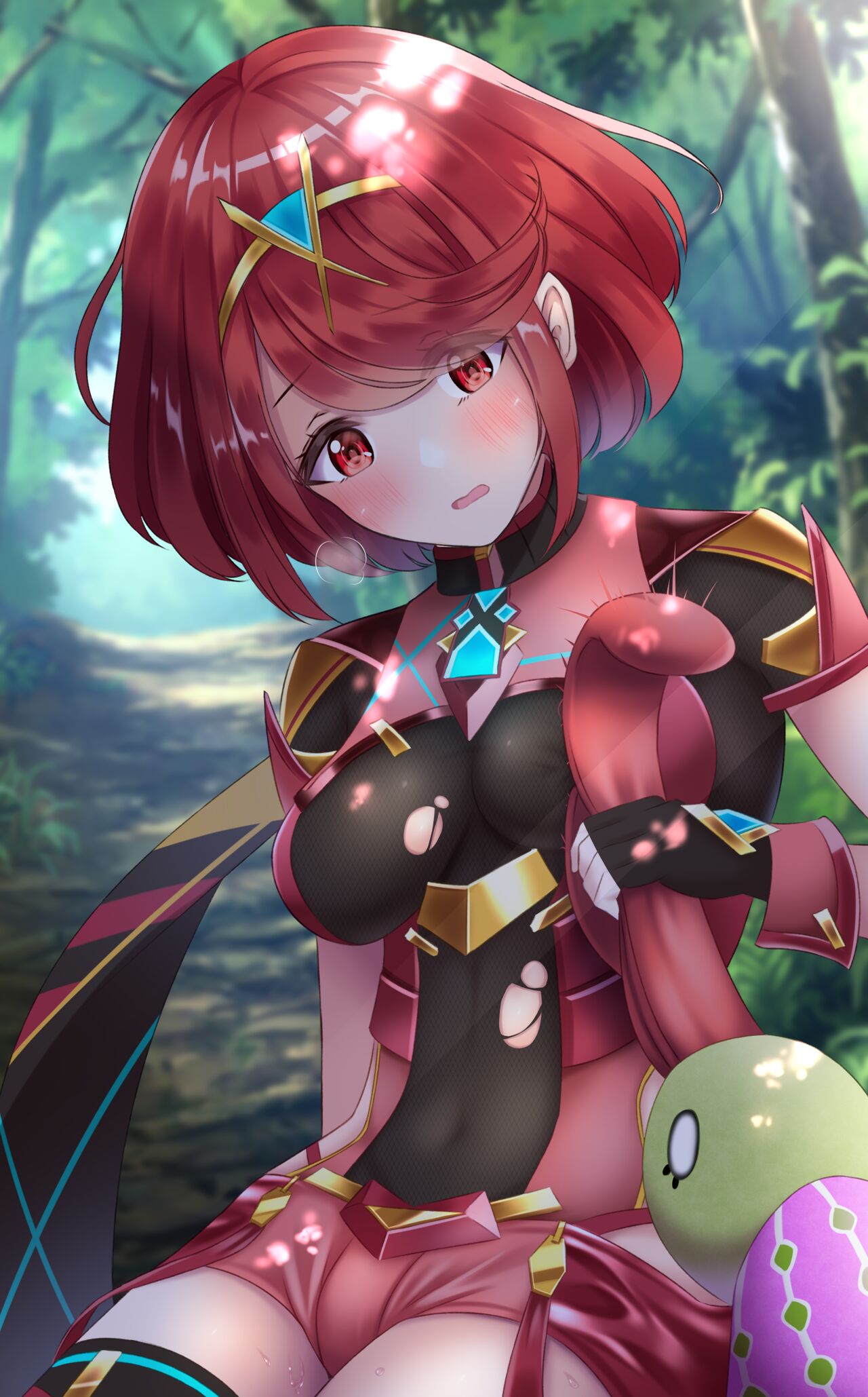 Xenoblade 2 no Homura-chan o Bucculus de Suimashita page 4 full
