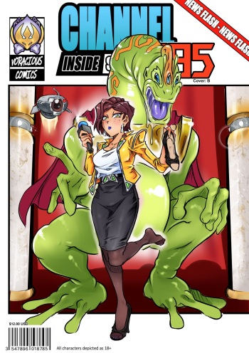 Voracious Comic's Channel 495: Inside Scoop cover