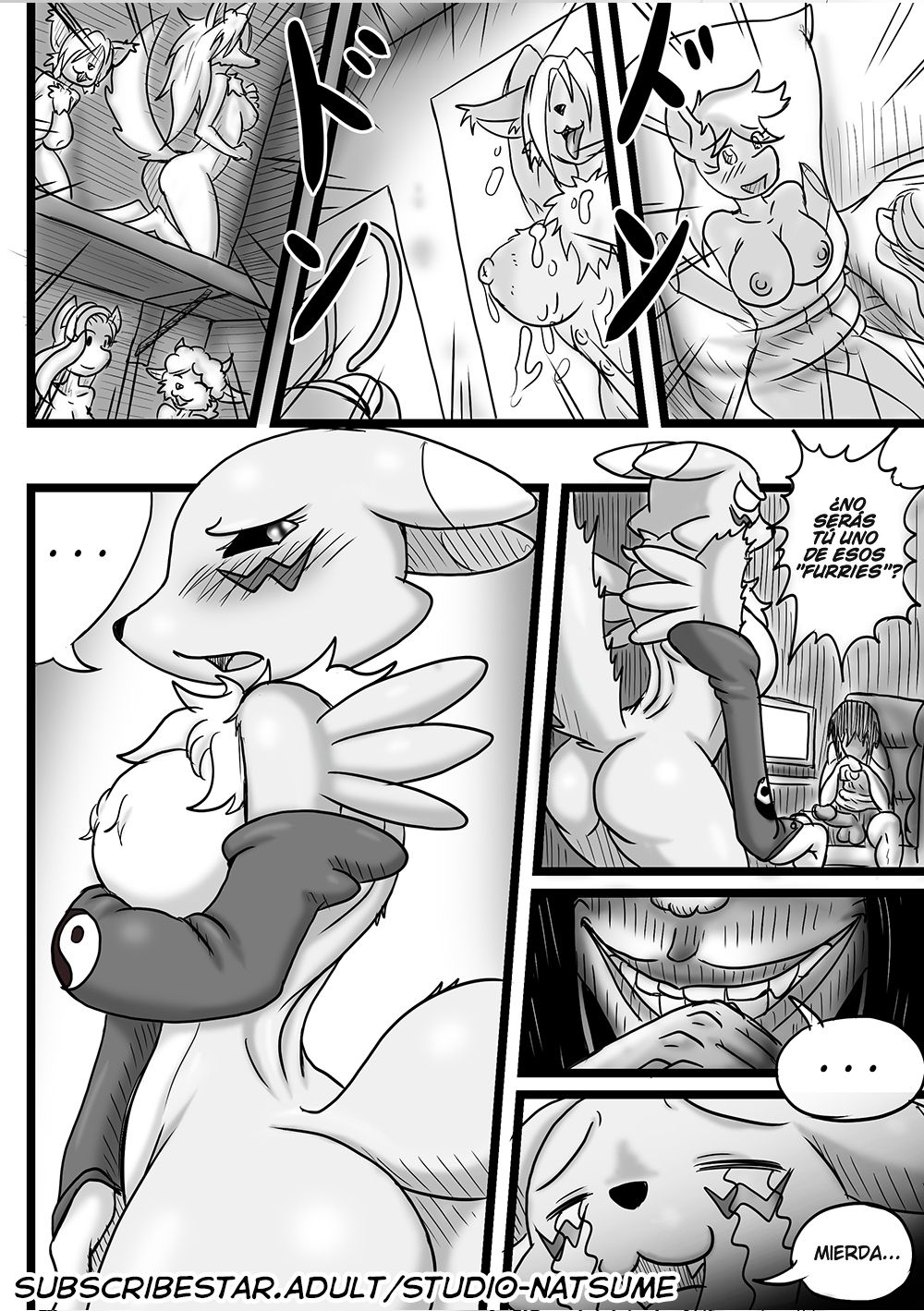 Fluffy Tail Series. Renamon incumming page 5 full