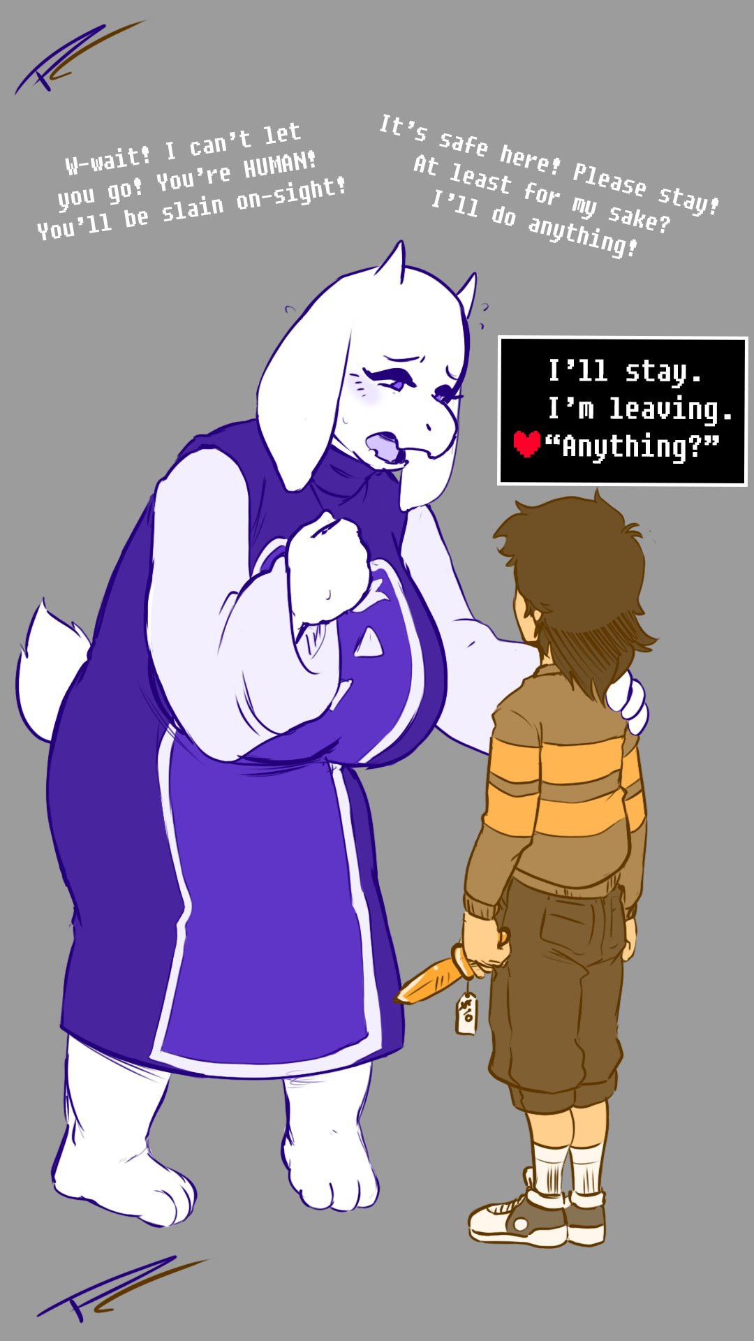 Toriel’s Offer page 1 full