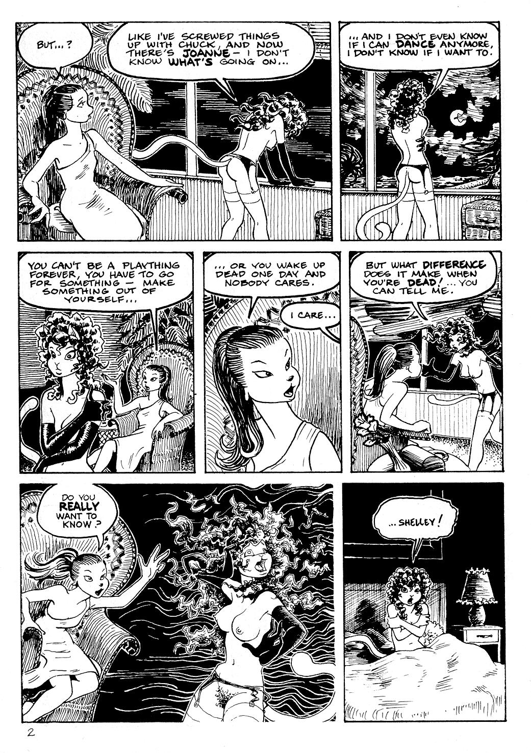Omaha: The Cat Dancer #02 page 6 full