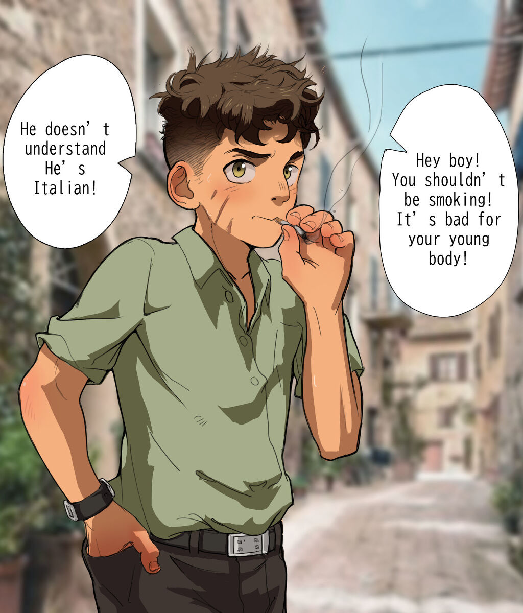 Italian Boy Paolo page 1 full