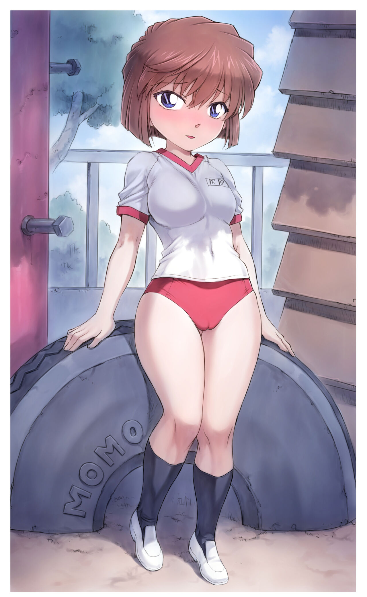 Haibara Ai Sagyou Layer ヽ｀ノ page 2 full