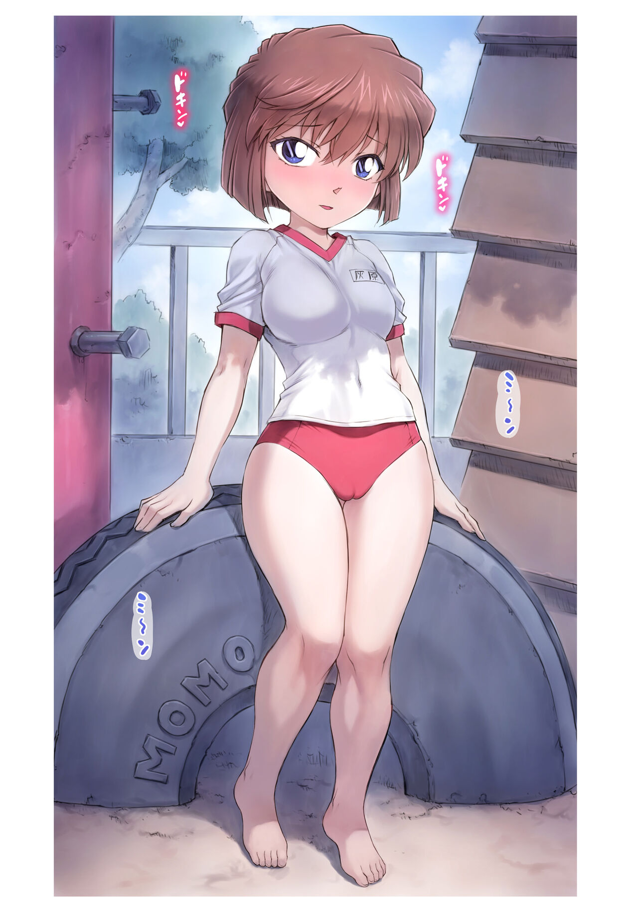 Haibara Ai Sagyou Layer ヽ｀ノ page 8 full