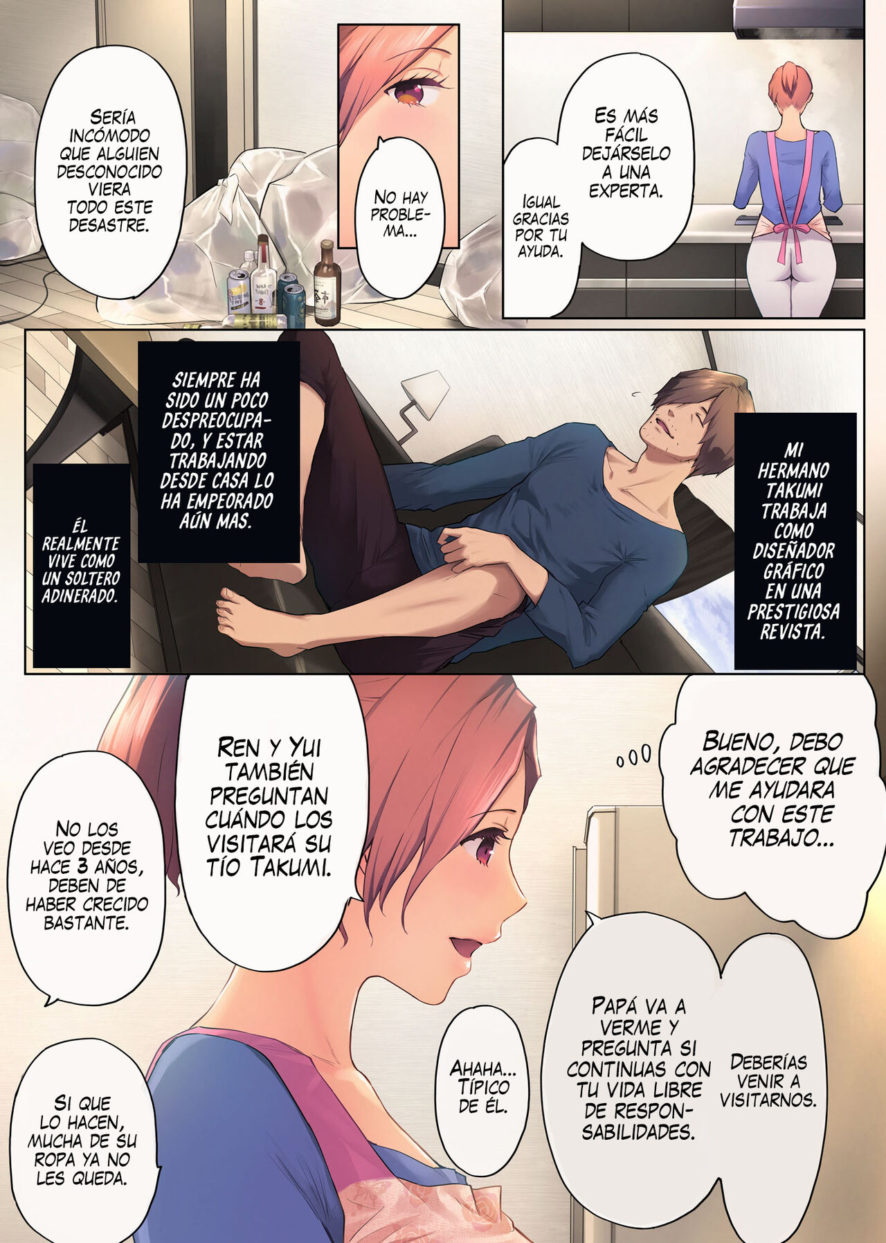 UreAne ~Sanjuudai kara no Tsugou ga Yosugiru Kyoudai Kankei~ | Mi Madura Hermana Mayor ~ La Loca y Conveniente Relación entre una Hermana Mayor y un Hermano Menor en sus 30 page 9 full