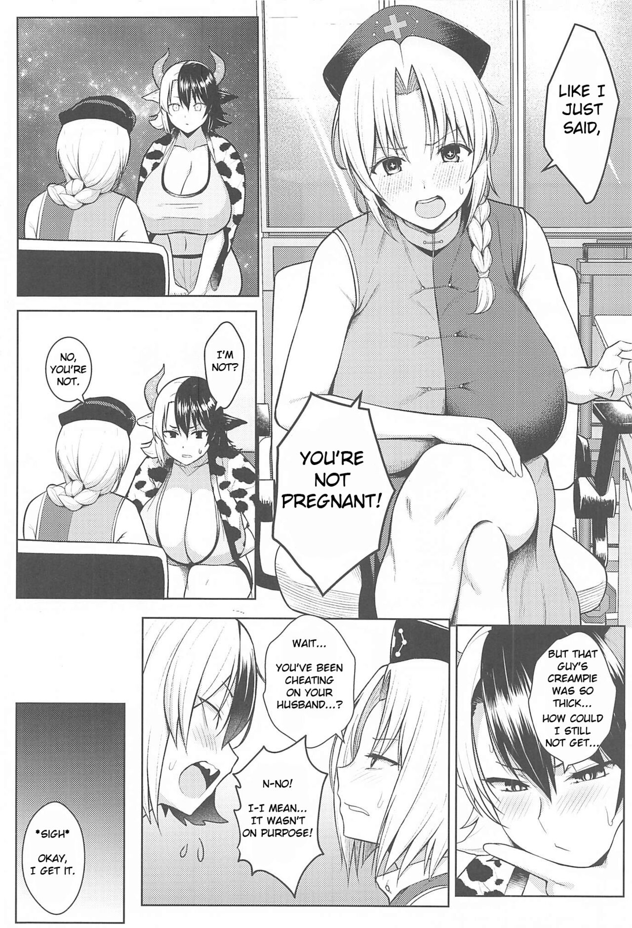 Oku-san no Oppai ga Dekasugiru noga Warui! 4 | It's Your Fault for Having Such Big Boobs, Ma'am! 4 page 3 full