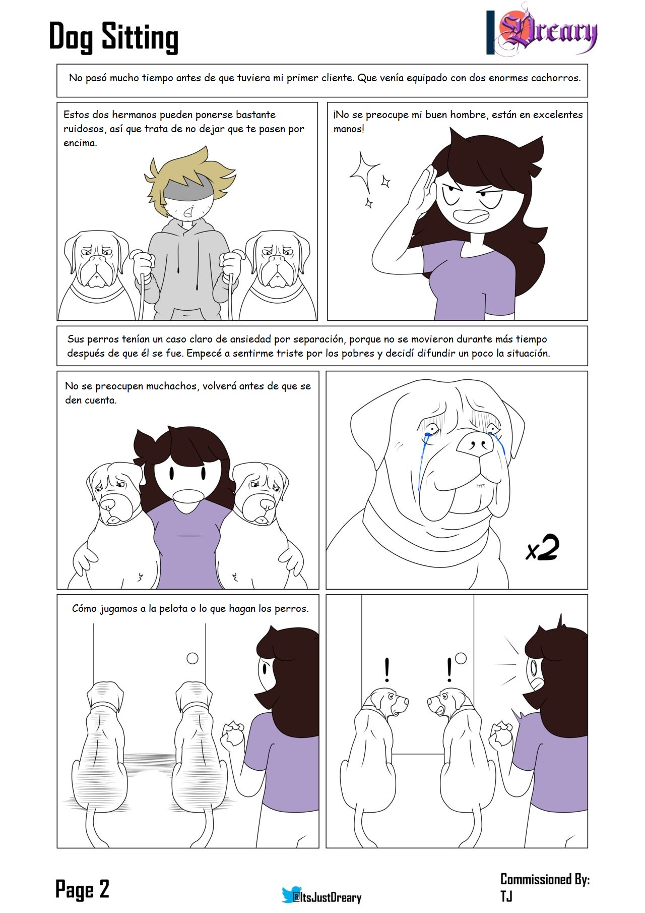 Dog Sitting page 2 full