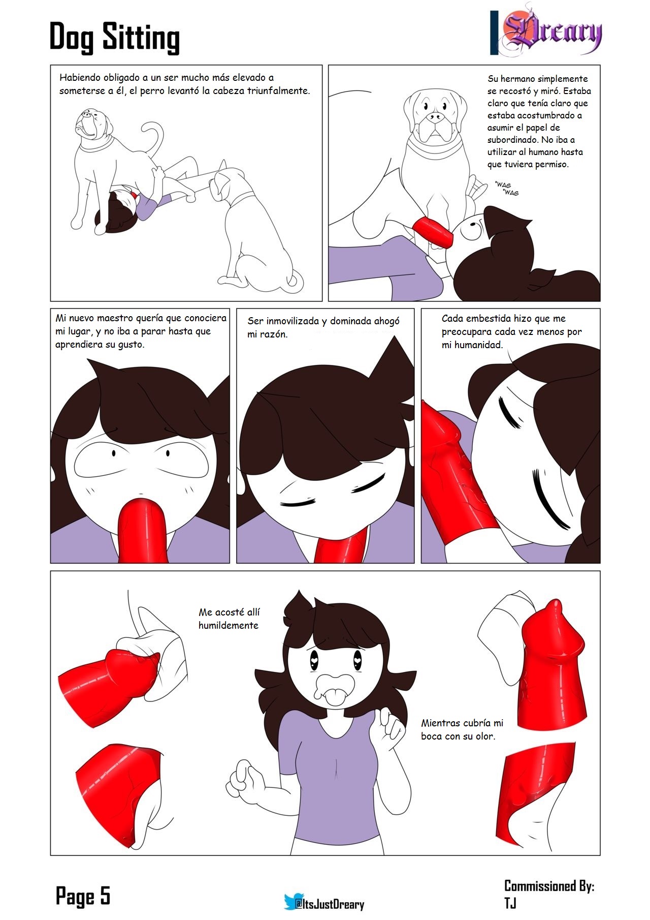 Dog Sitting page 5 full