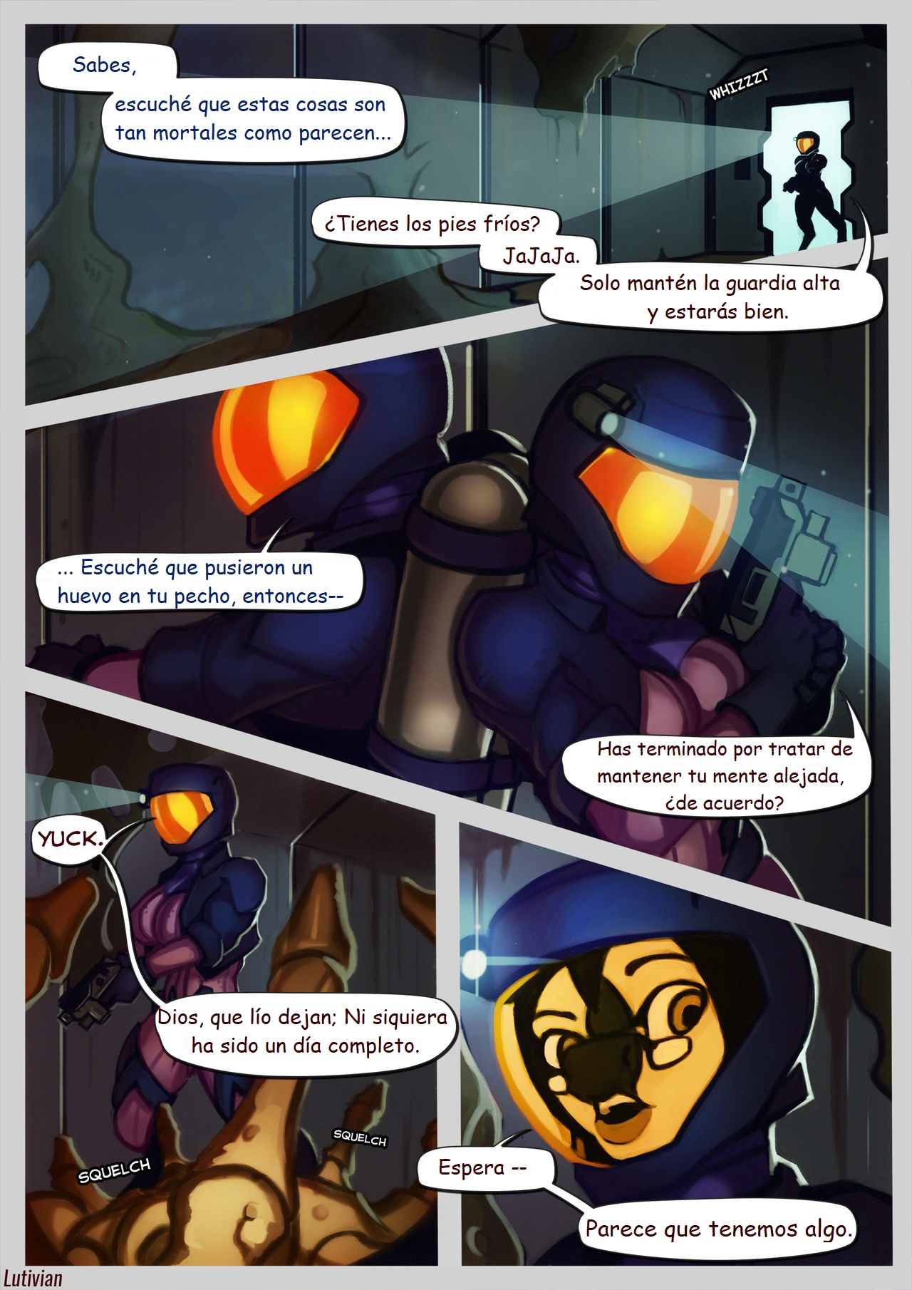 Face Hugger Fraternization page 2 full