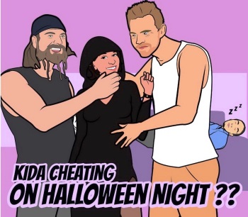 Kida's cheating on Halloween night cover