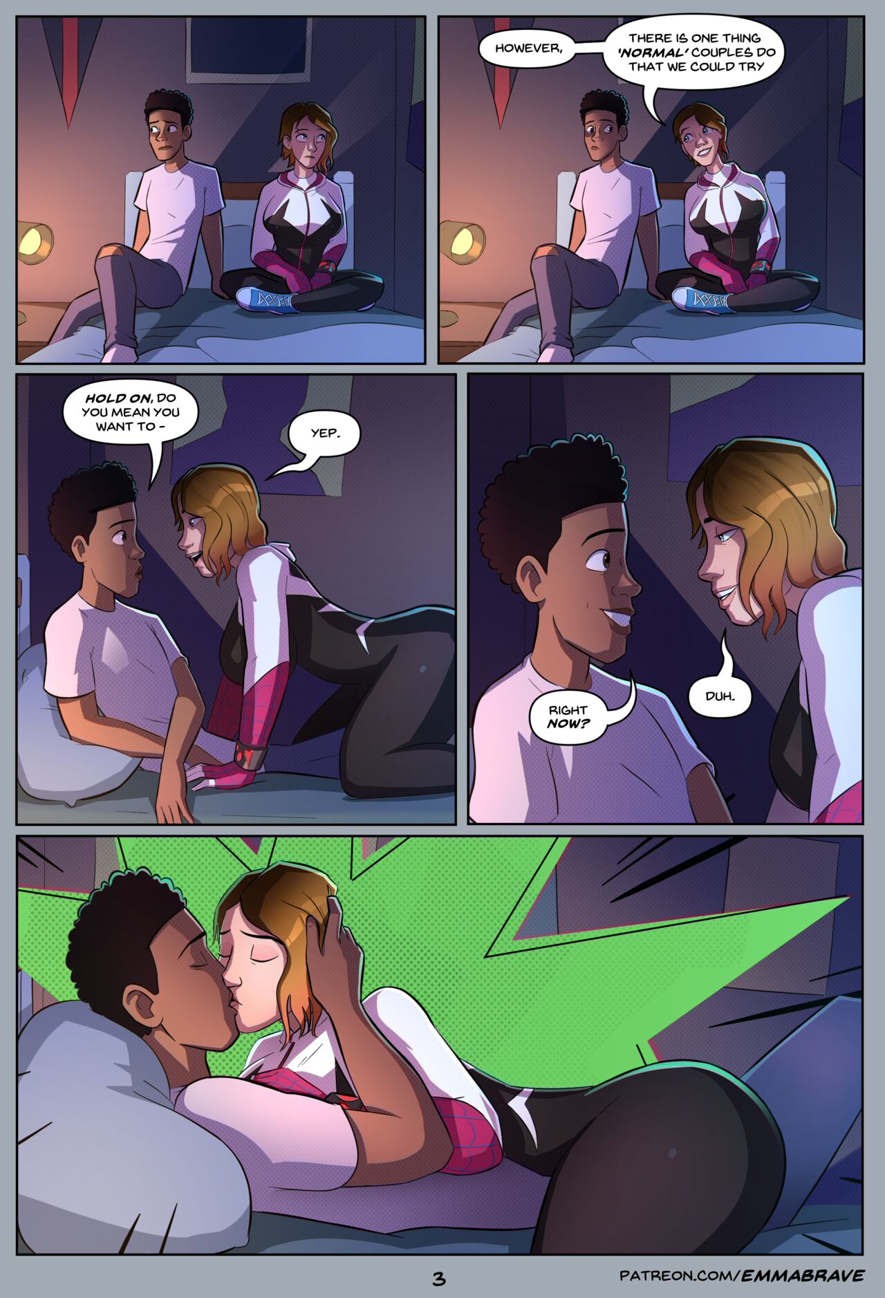 Spider-Verse 18+ page 3 full