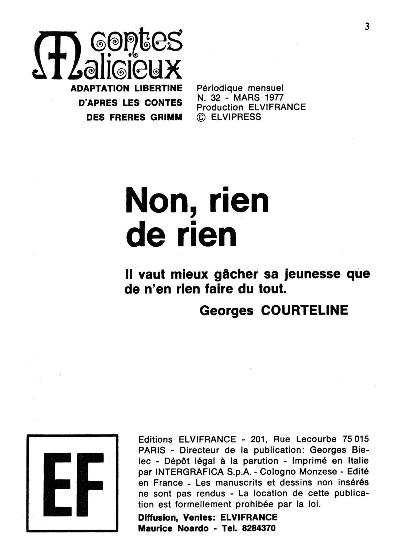 Contes Malicieux - 032 - Non, rien de rien page 3 full