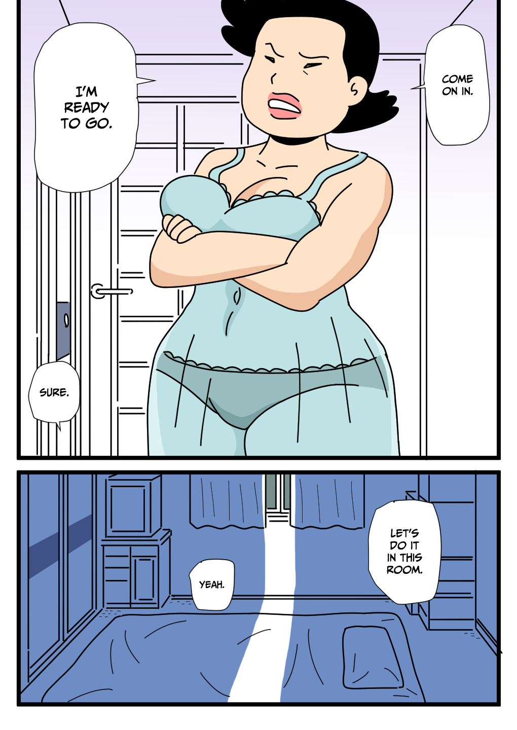 Mobugao no Koushoku Danchizuma 3 Monster Shufu no Kumako-san | Mob-faced Slutty Apartment Wives 3 Monster Housewife Kumako-san page 9 full