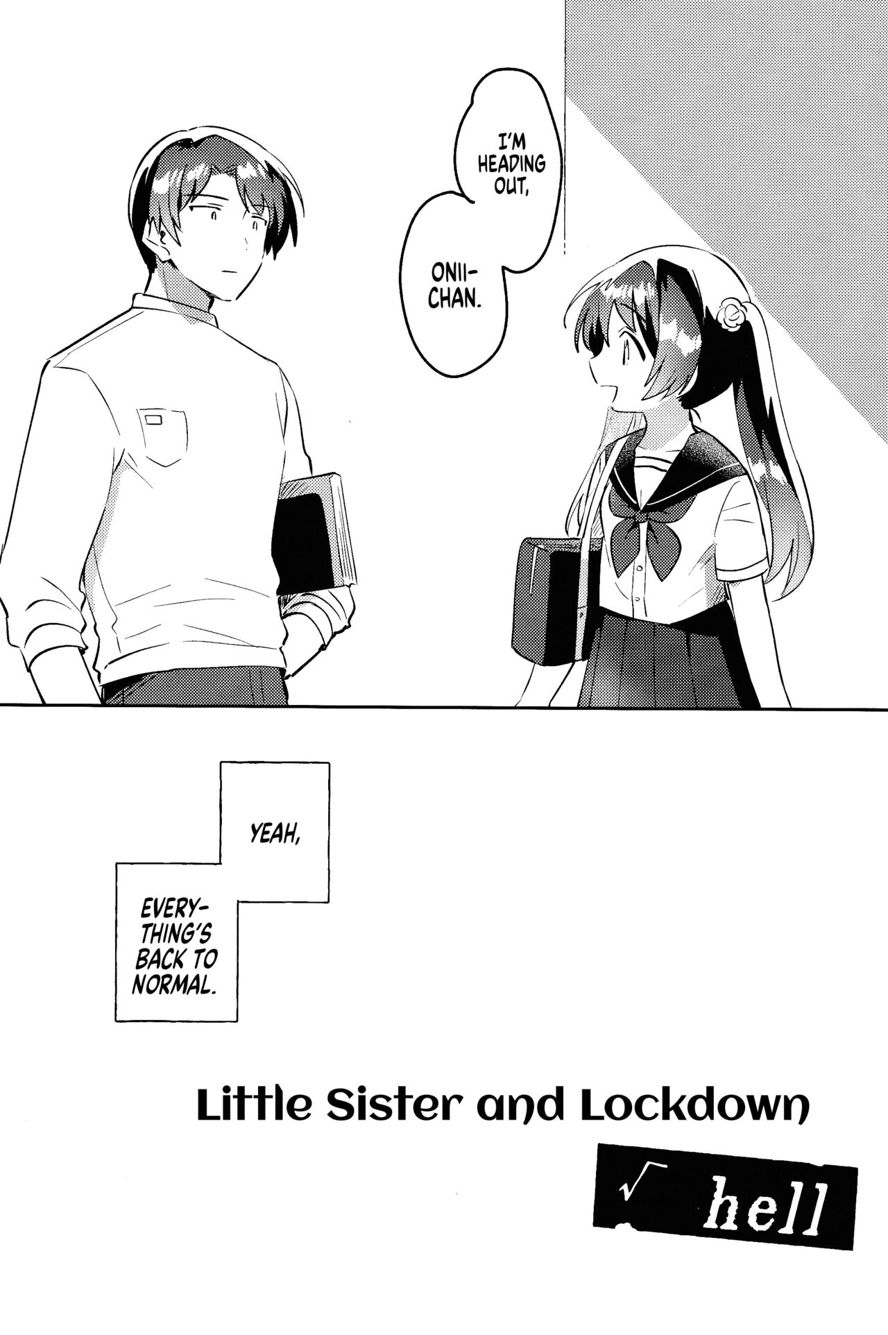 Imouto to Lockdown √hell | In Lockdown Hell With My Little Sister page 3 full