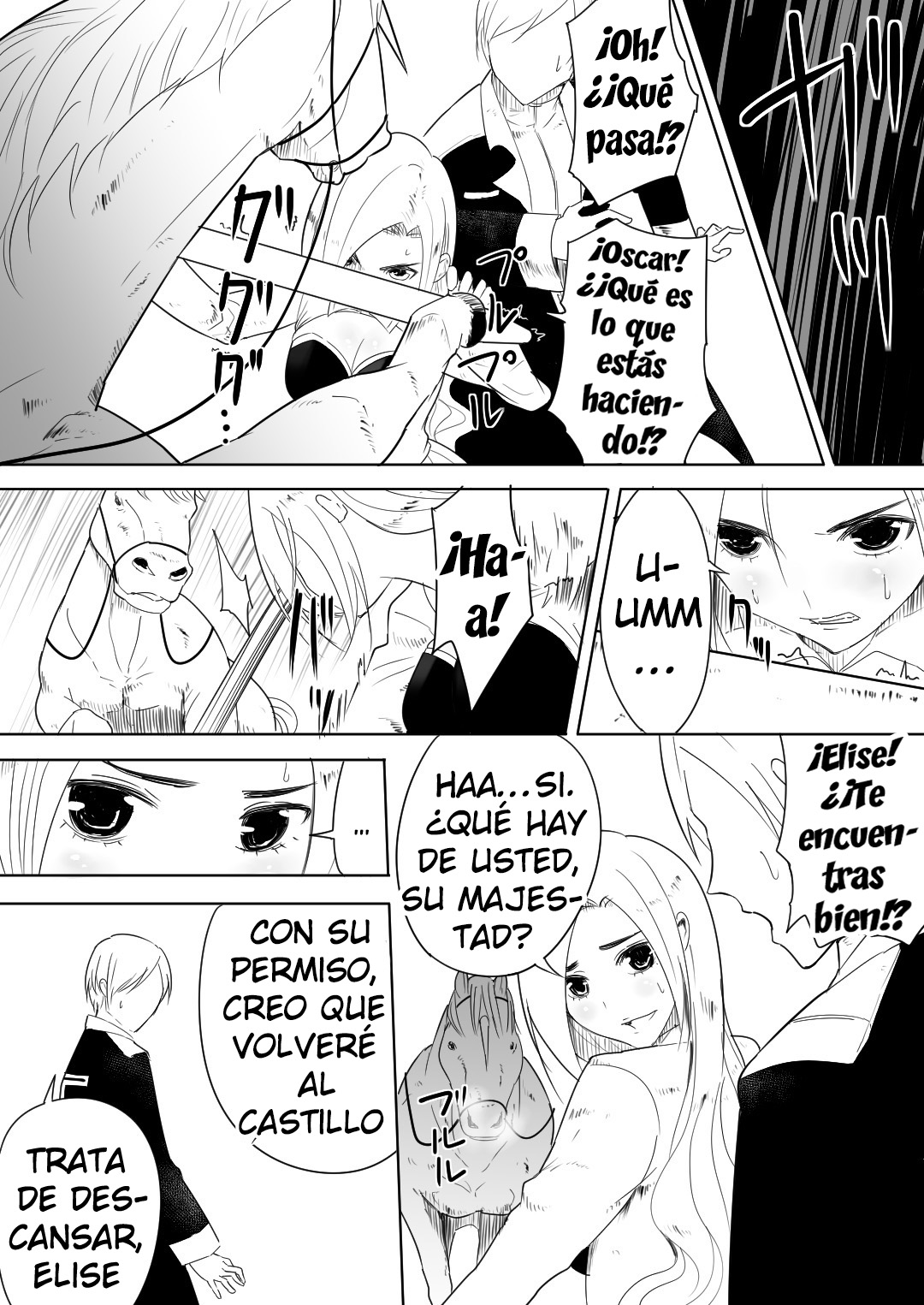 Aiba ni Hamerareta Onna Kishi | La Caballero Femenina Que Fue Montada Por Su Propio Corcel page 10 full