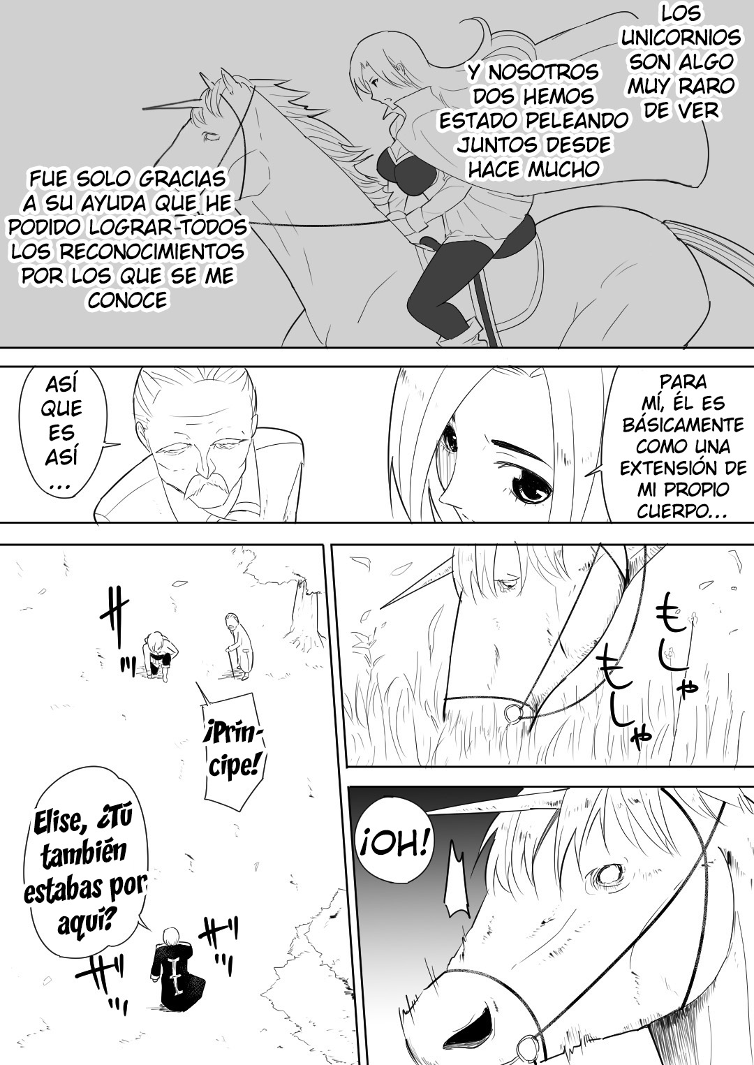 Aiba ni Hamerareta Onna Kishi | La Caballero Femenina Que Fue Montada Por Su Propio Corcel page 8 full