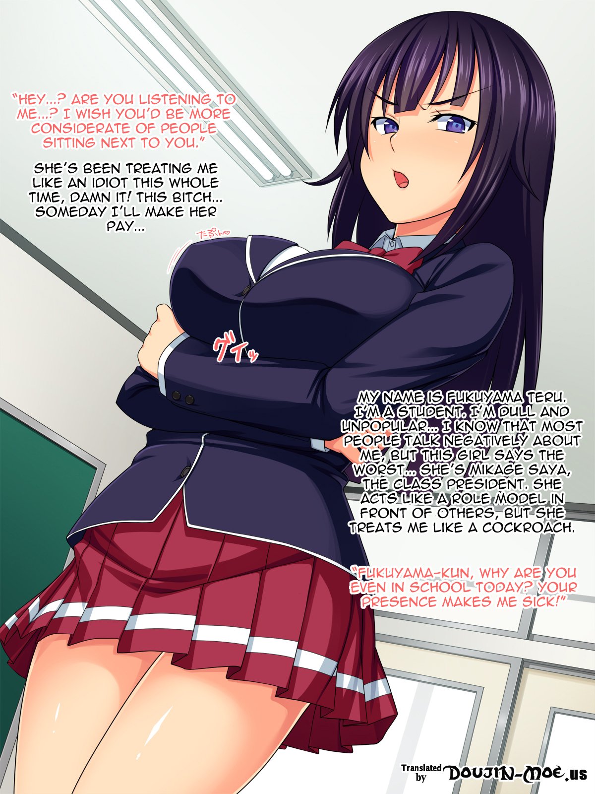 Rape Wish Do M Iinchou no Okasare Ganbou | Rape Wish- The Masochistic Chairwoman's Secret Desire to be Fucked page 2 full