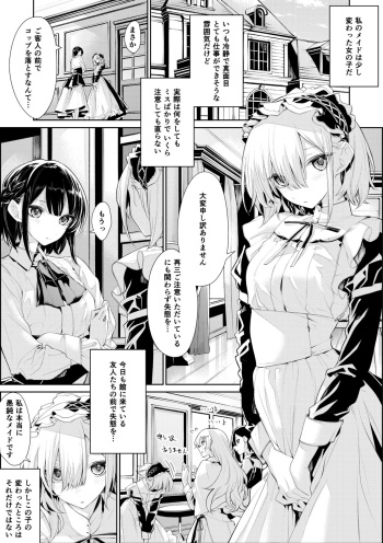 Ojou-sama to Maid-san no Ikenai Oshioki cover