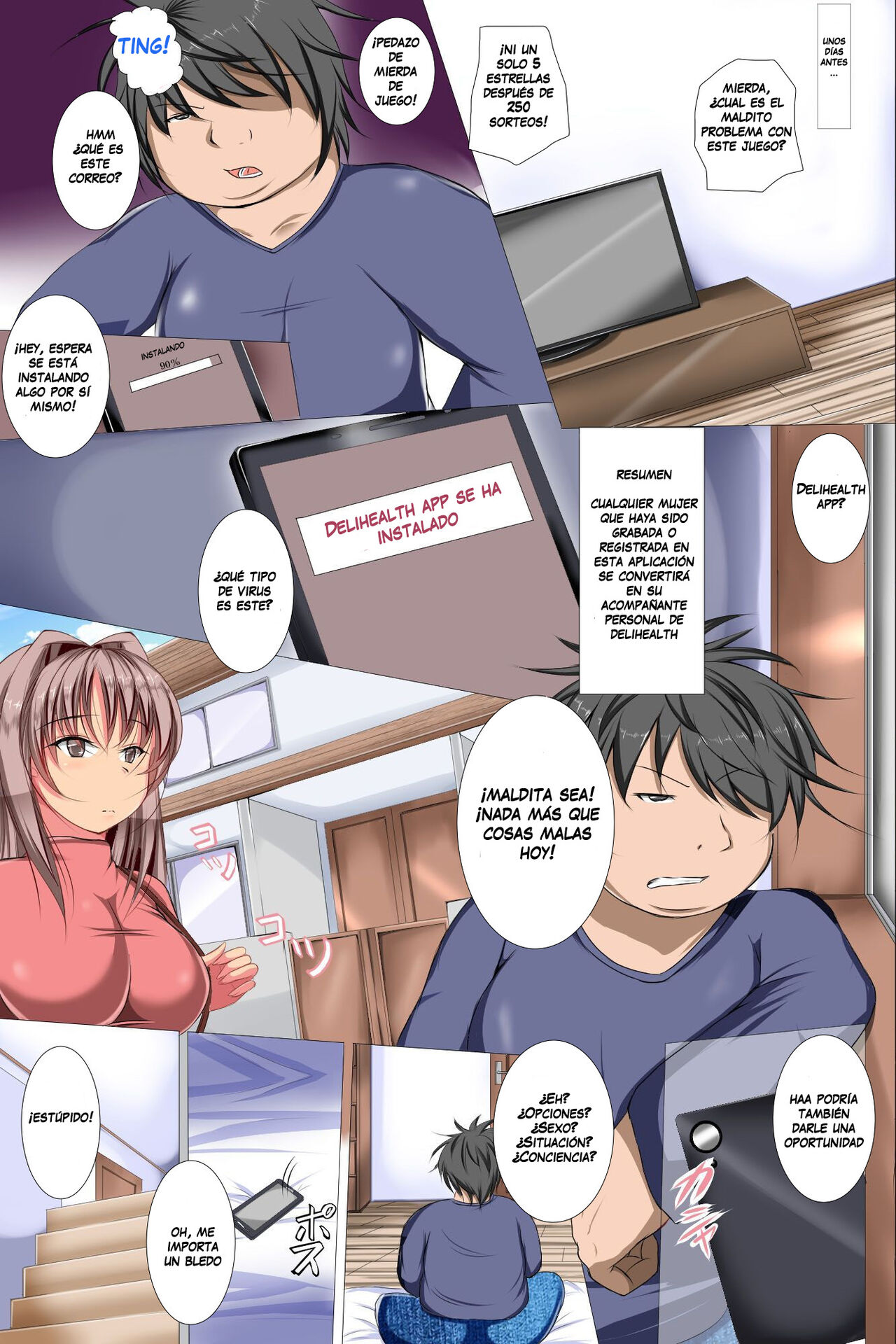 Saikyou DeliHealth Sennou Appli - Mukatsuku Gishimai mo Eroi Hitozuma mo Ninki Idol mo Zenin Ore Senyou no DeliHealth Onaho page 6 full