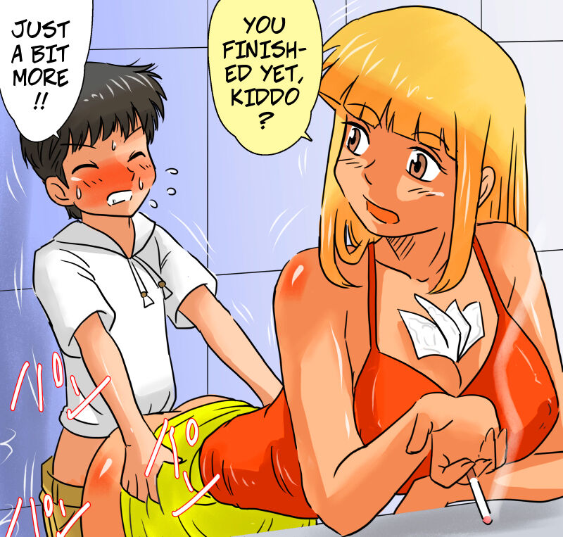 Business Woman VS Boys page 6 full