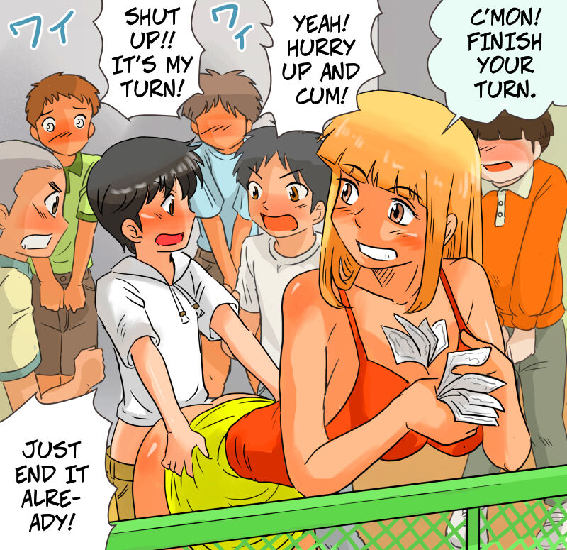 Business Woman VS Boys page 7 full