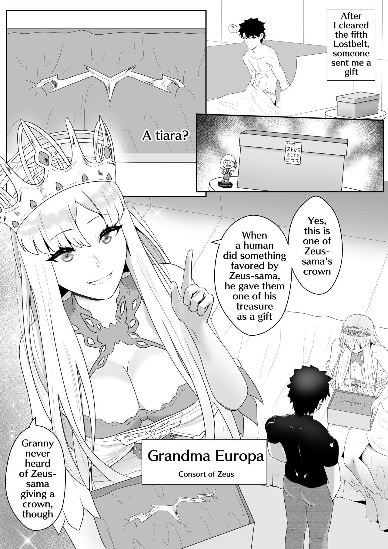 Ore wa Zeus ni Natta, Soshite Kamigami o Okasu Hi o Sengen shimashita - I Become Zeus, So I Declared the Day to Fuck Down Gods page 2 full