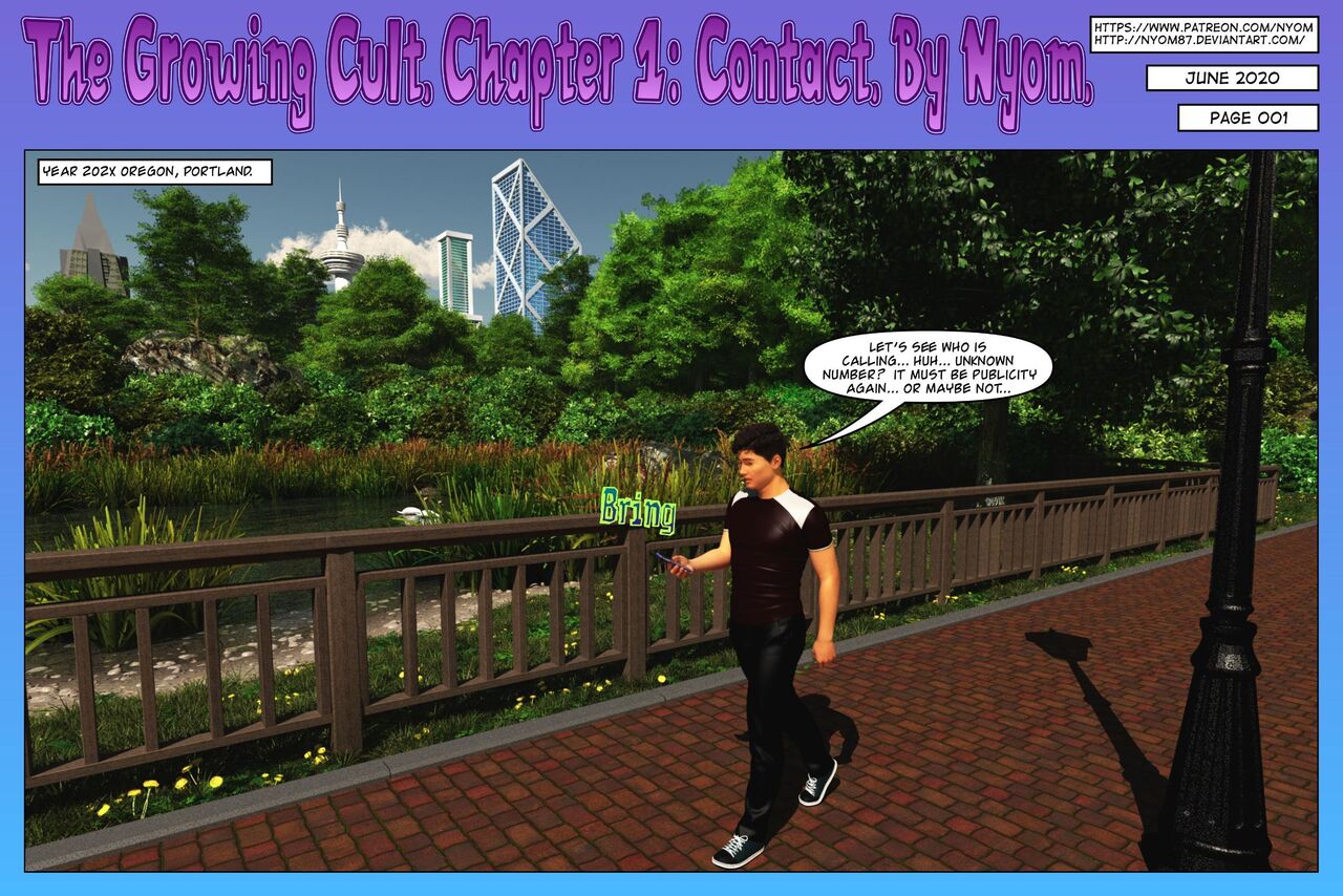 NYOM - THE GROWING CULT 1 page 3 full
