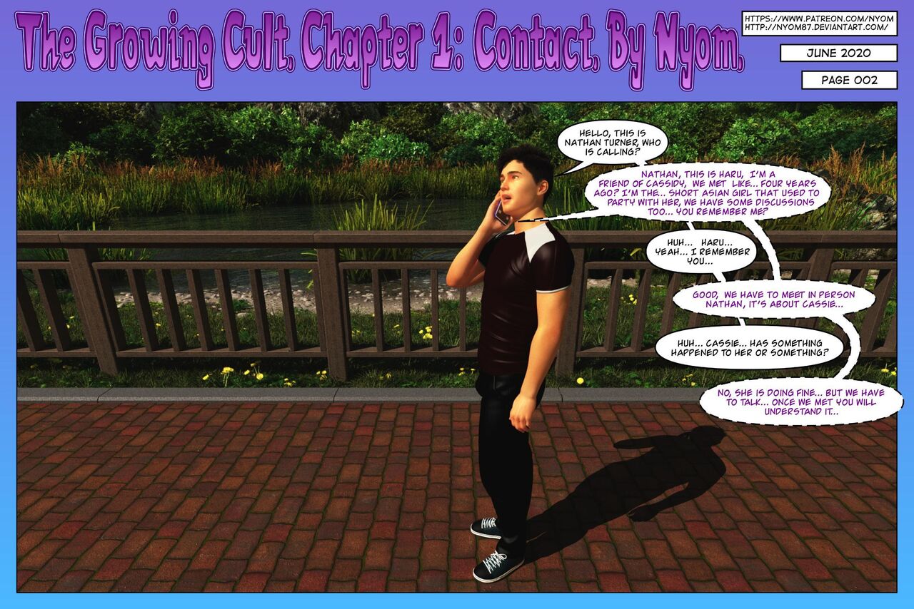 NYOM - THE GROWING CULT 1 page 4 full