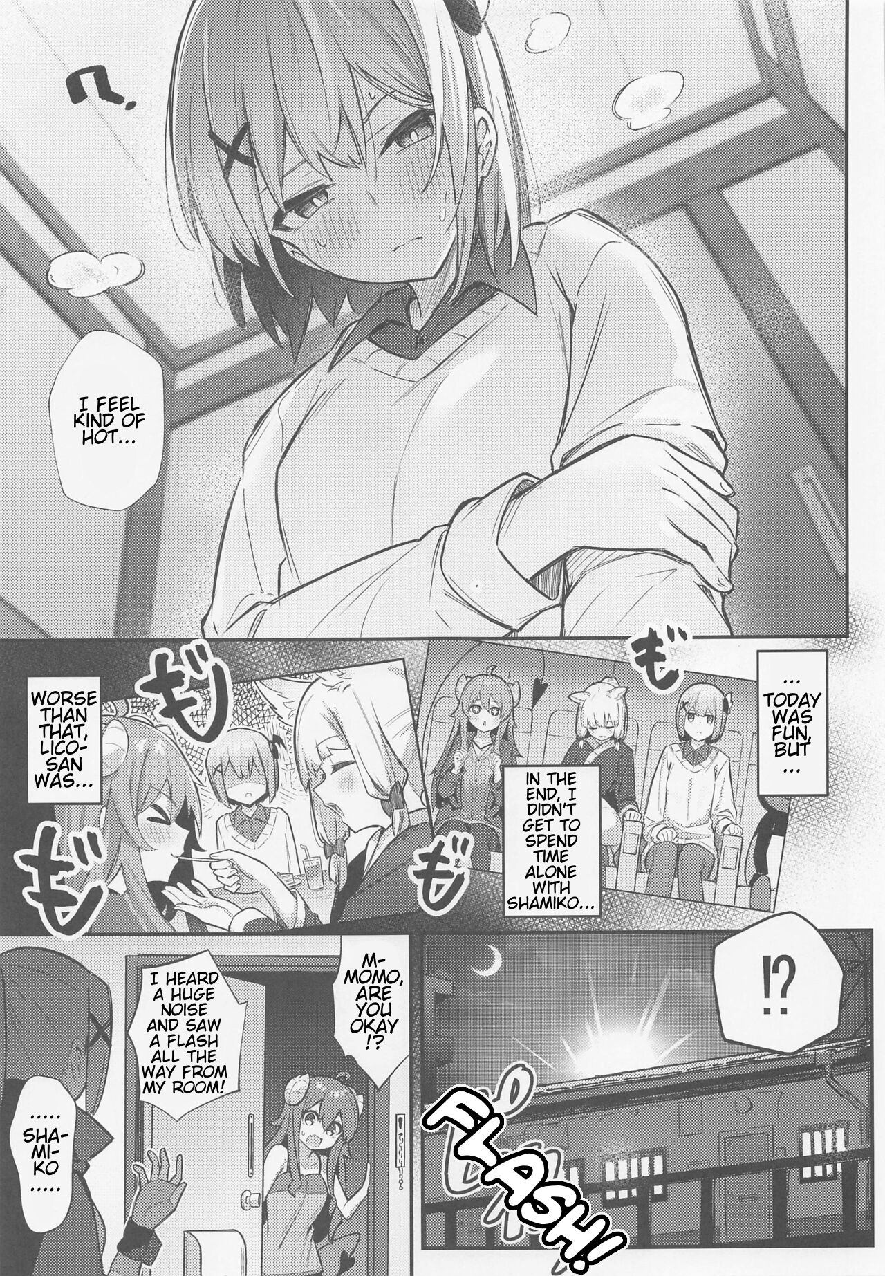 Momo-chan Yamiochi Shita!? page 10 full