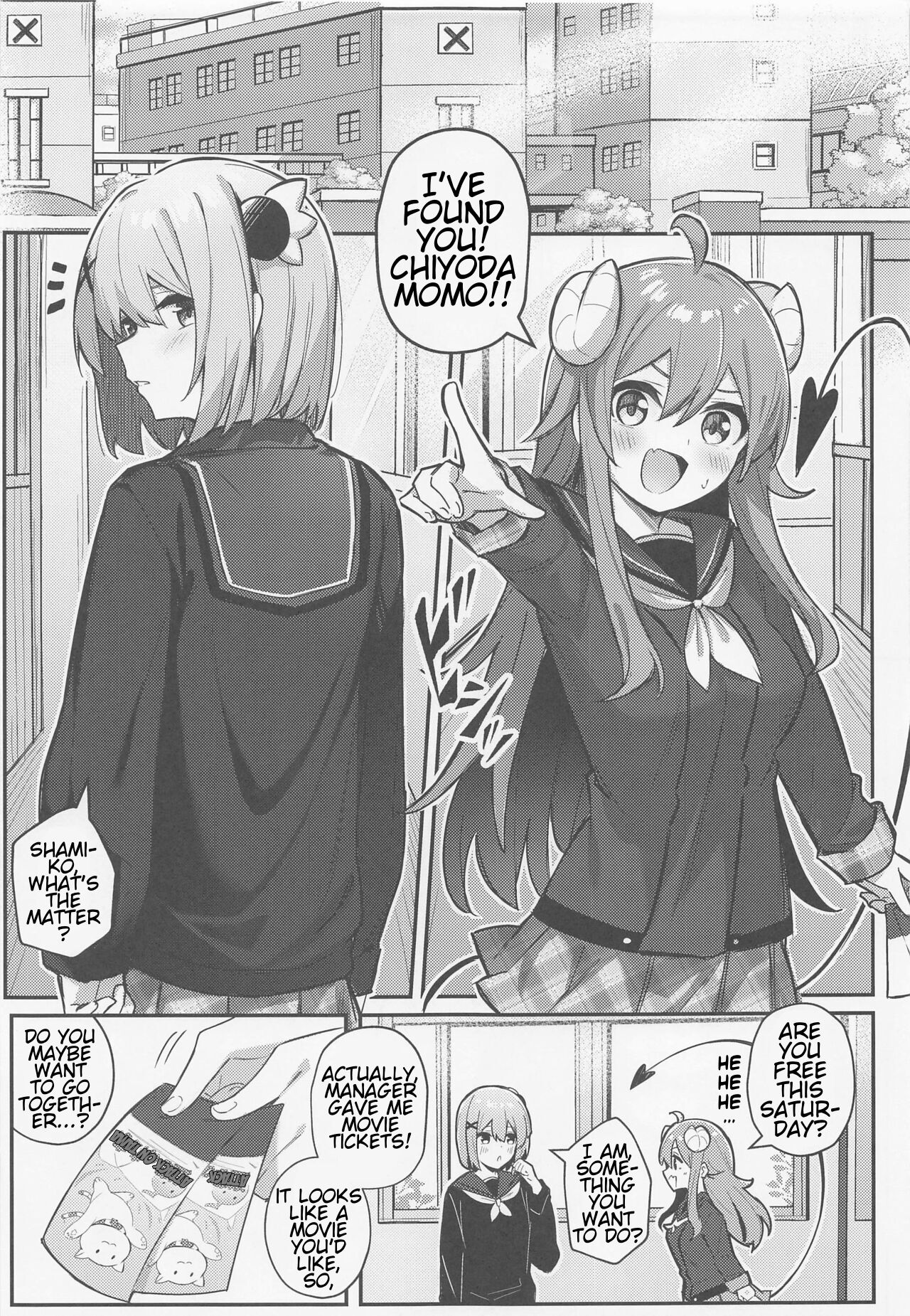 Momo-chan Yamiochi Shita!? page 4 full