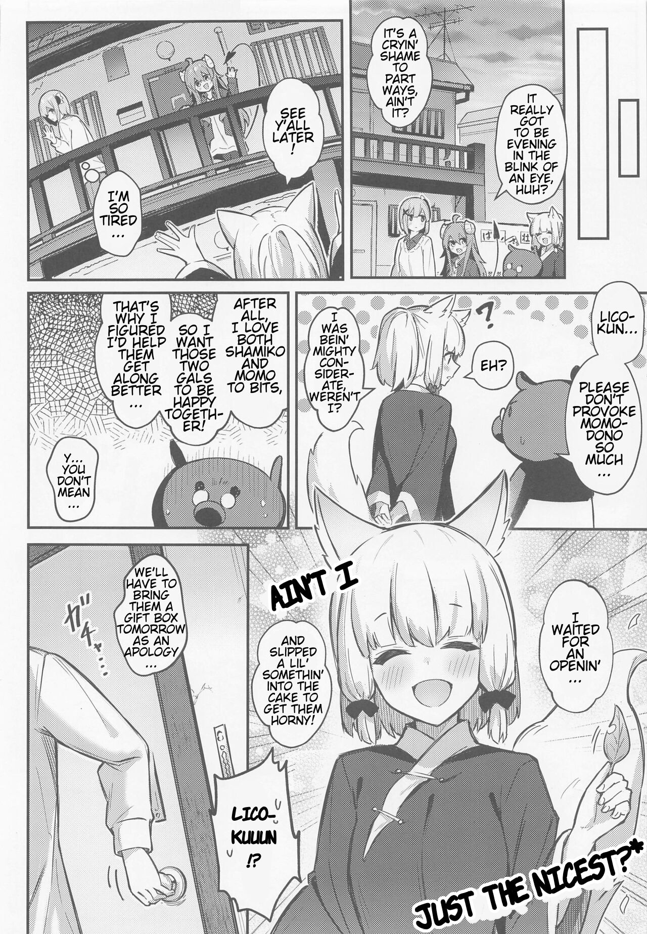 Momo-chan Yamiochi Shita!? page 9 full