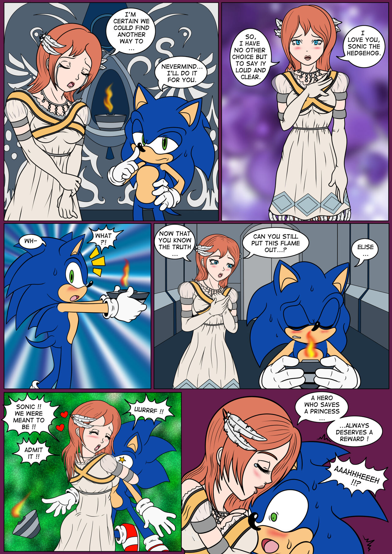 Sonic 06 - Flames of Passion - ENGLISH page 3 full