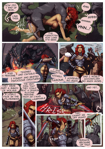 Seradrel: Raised by Wolves Chapter 1 cover