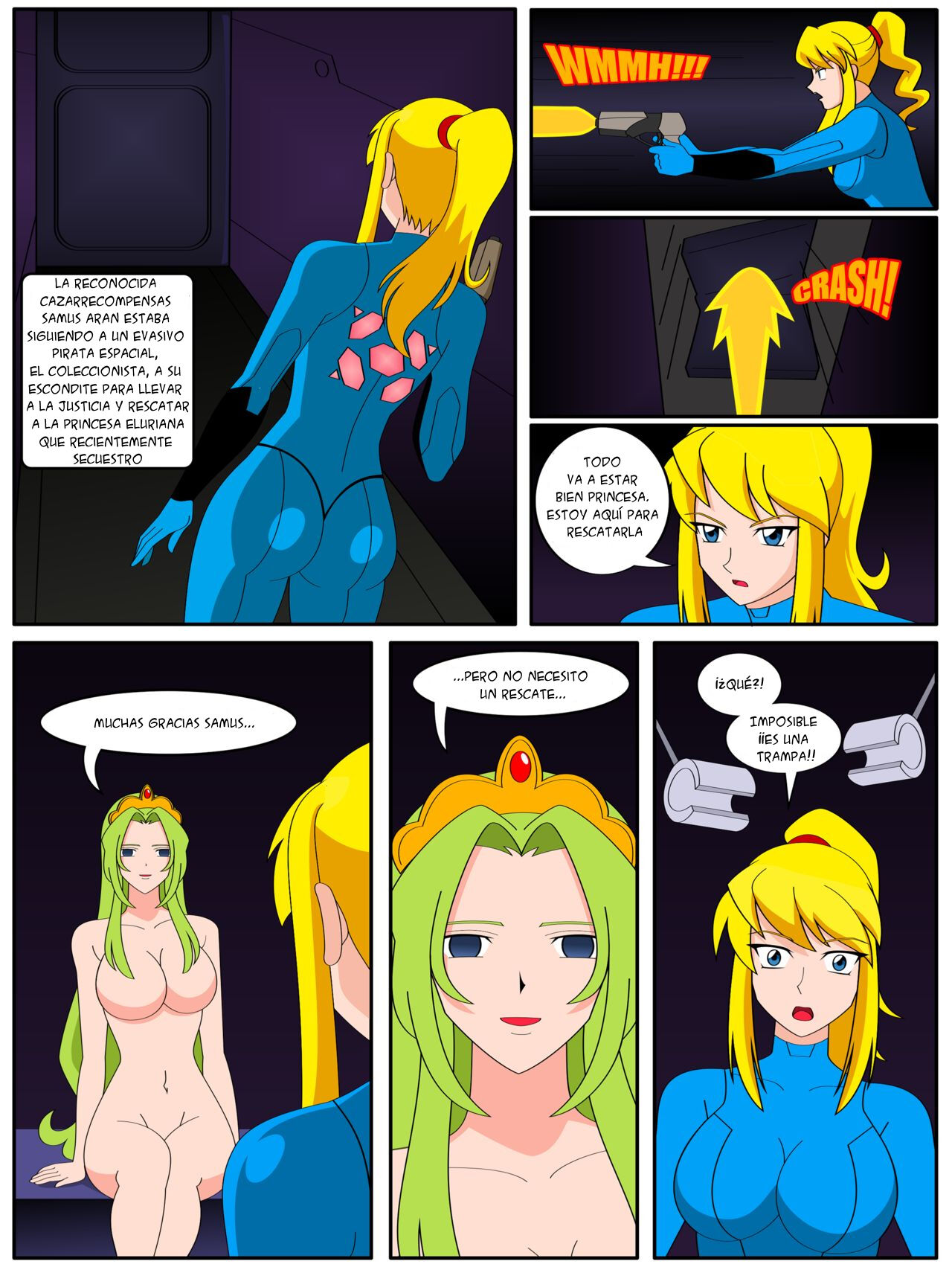 The Target Is Samus Aran  Spanish page 2 full