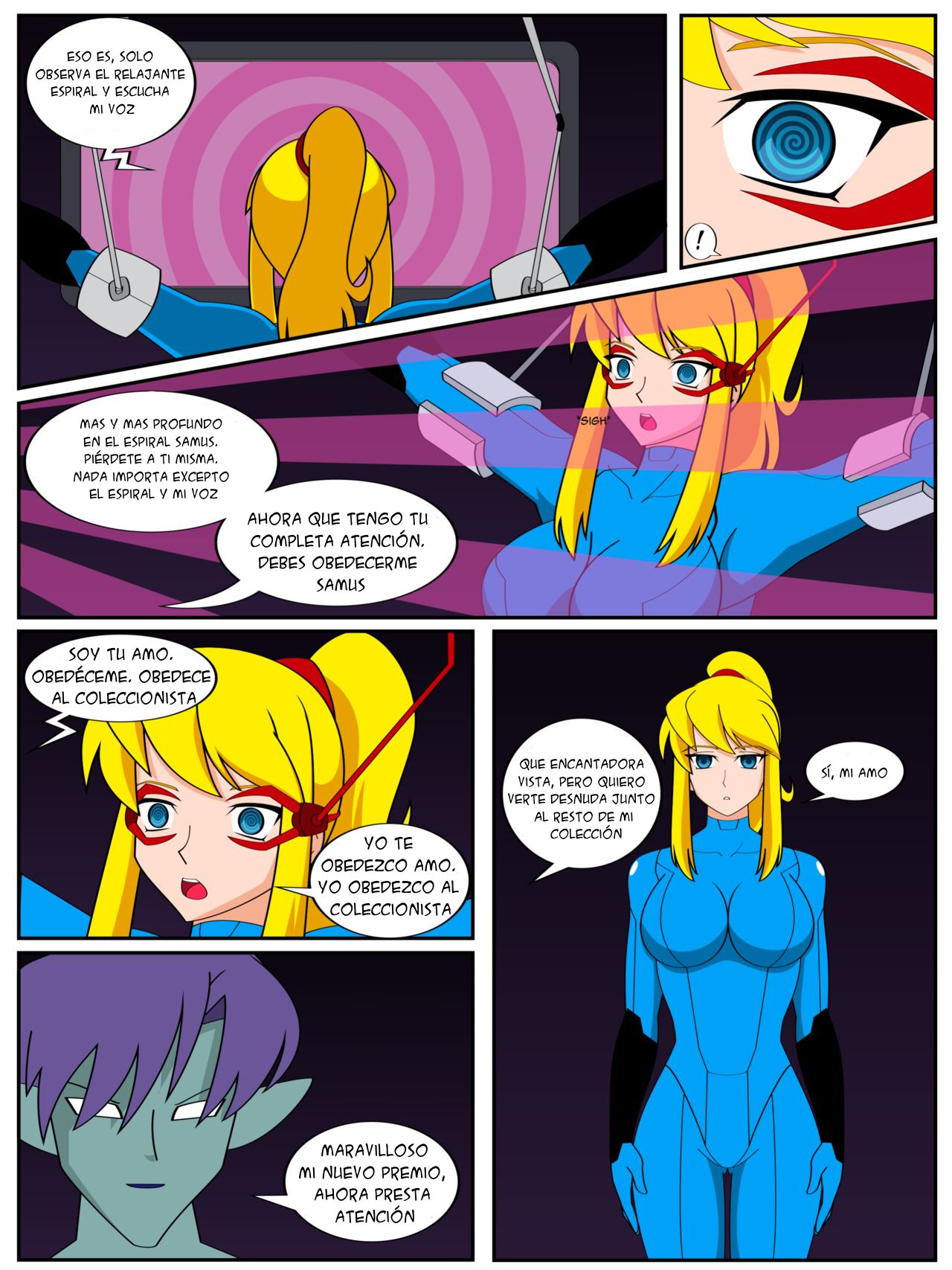 The Target Is Samus Aran  Spanish page 4 full