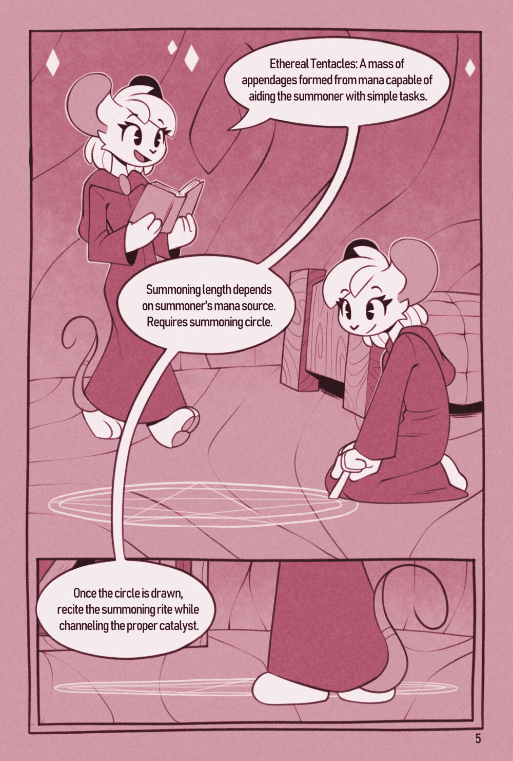 Reggie's First Summon page 5 full