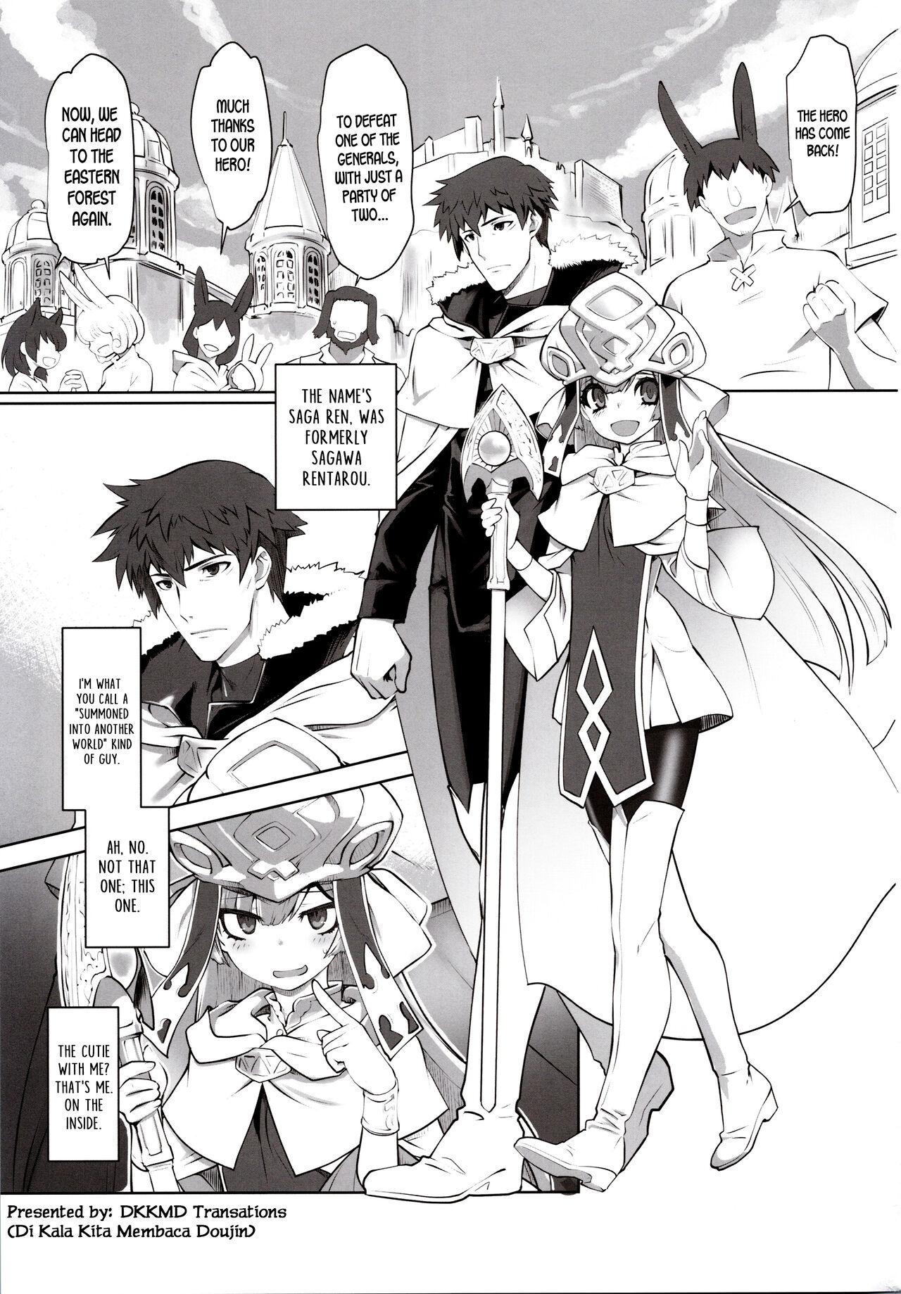 Isekai ni Tobasaretara Issho ni Kita Musume to Ishiki ga Irekawacchatte Naze ka Sono Musume ni Natsukarete Shimaimashita page 2 full