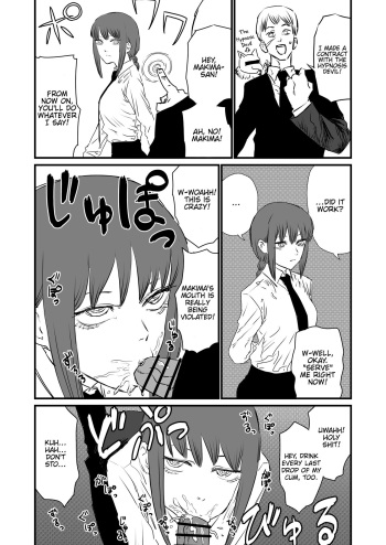 Makima vs Hypnosis Devil cover