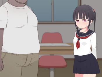 Chuunen Otoko ni Damasarete Jibun no Ie de Choukyou sarechau Onnanoko ~Okaa-san ni Kakurete Ecchi na Benkyoukai~ cover