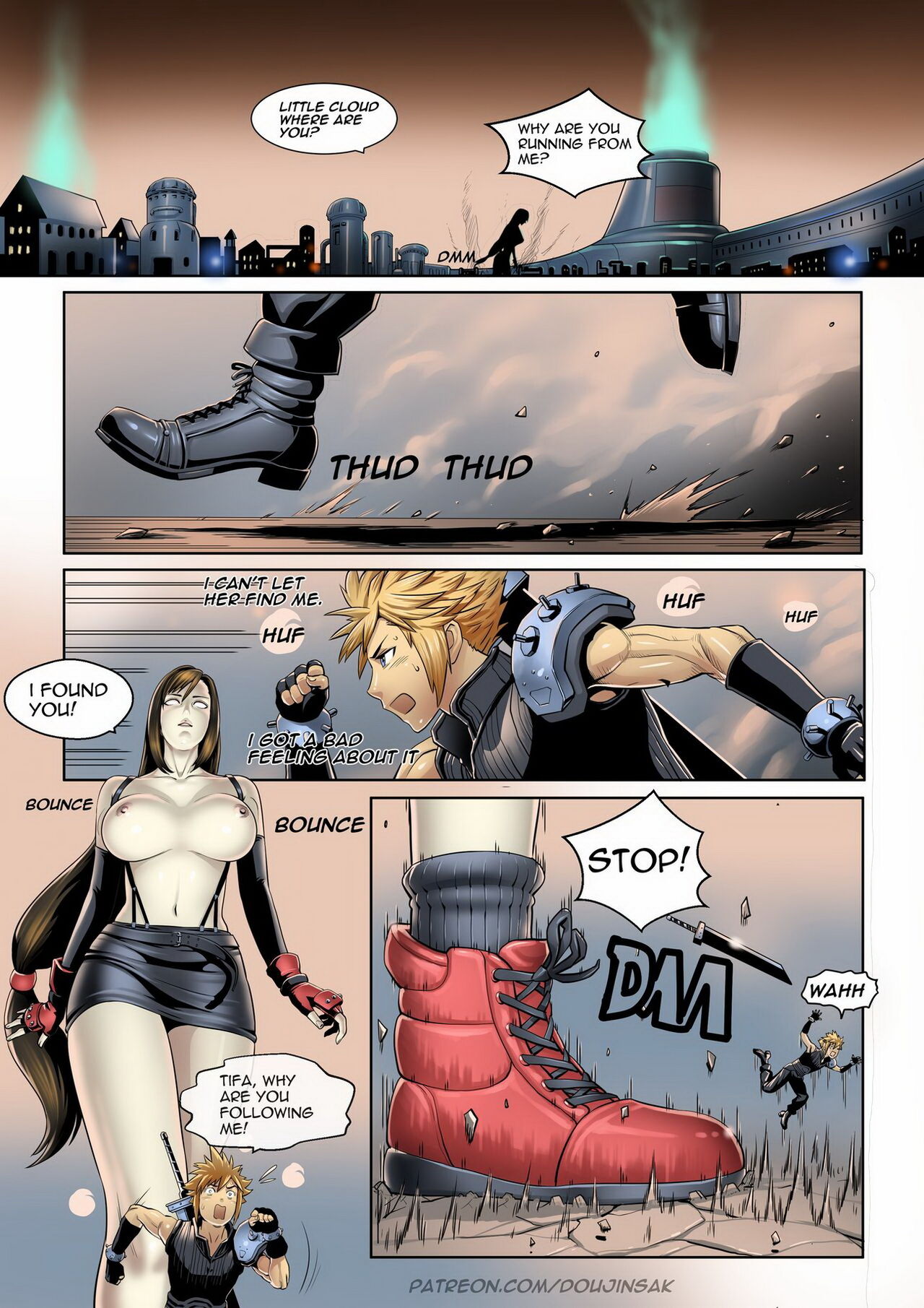 Doujinsak - Giantess Fantasia page 6 full