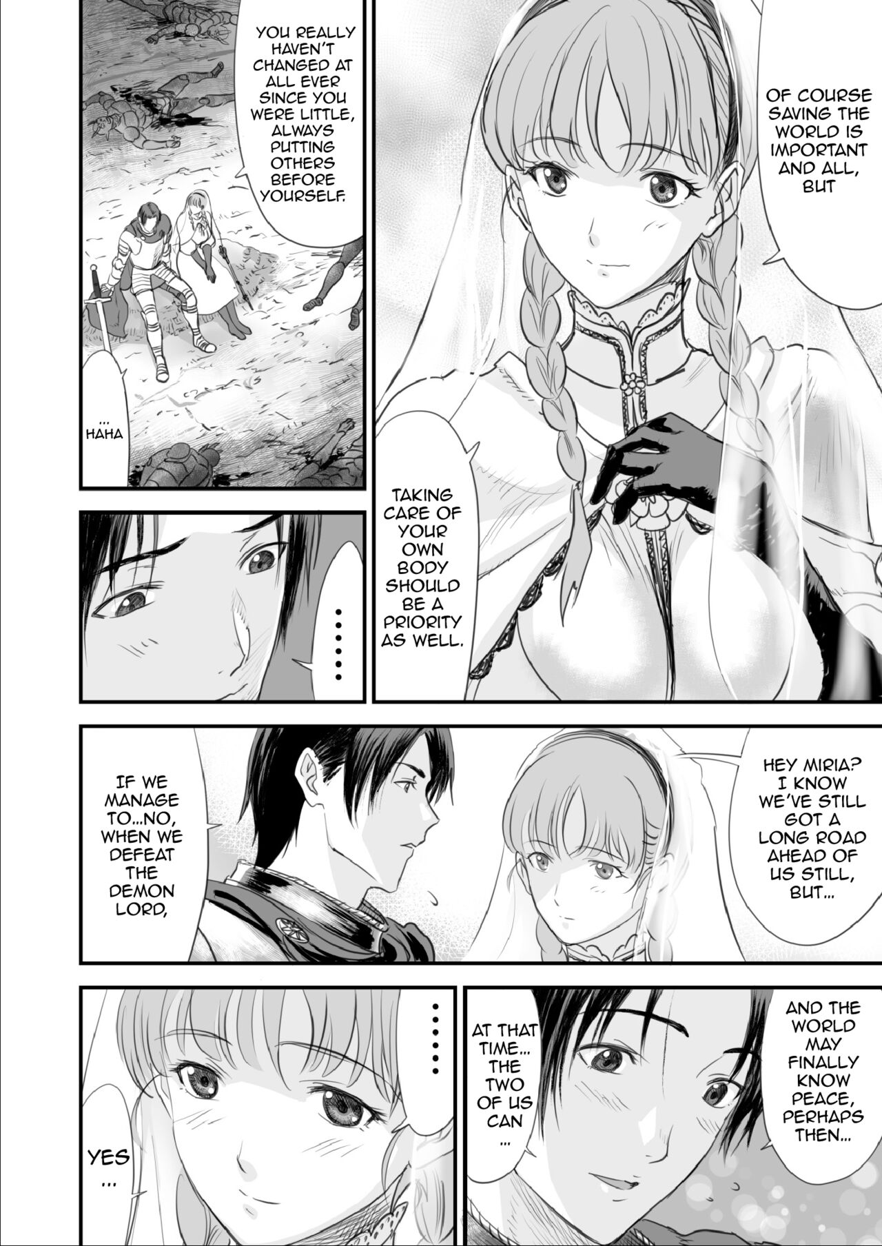 Netorare Yuusha no Yukusue | The End of the Line for the Cuckold Hero page 3 full