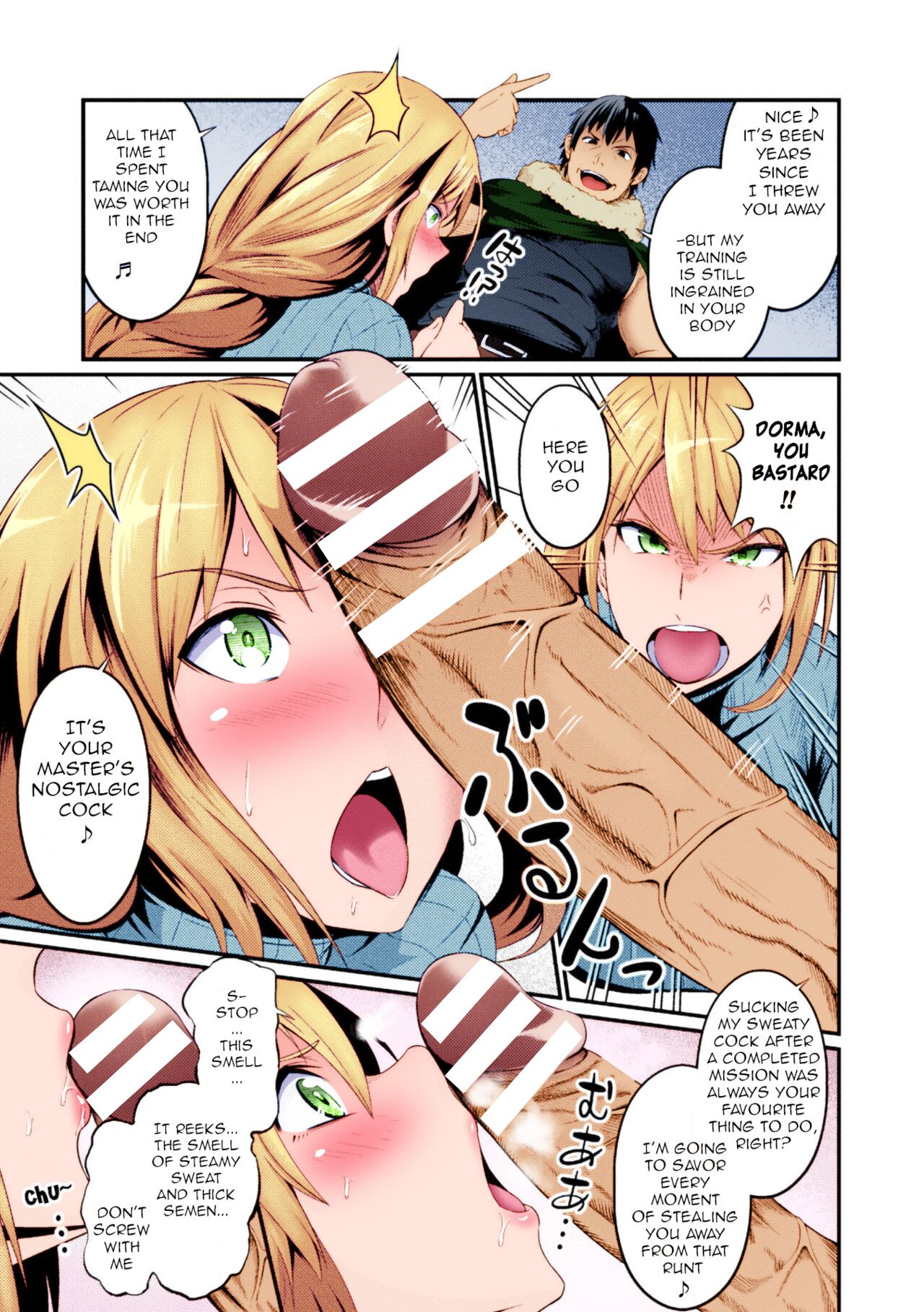Immoral Drop Kanojo no Medorei ni Modotta Hi Immoral Drop - The Day My Lover Fell Back Into Slavery page 9 full
