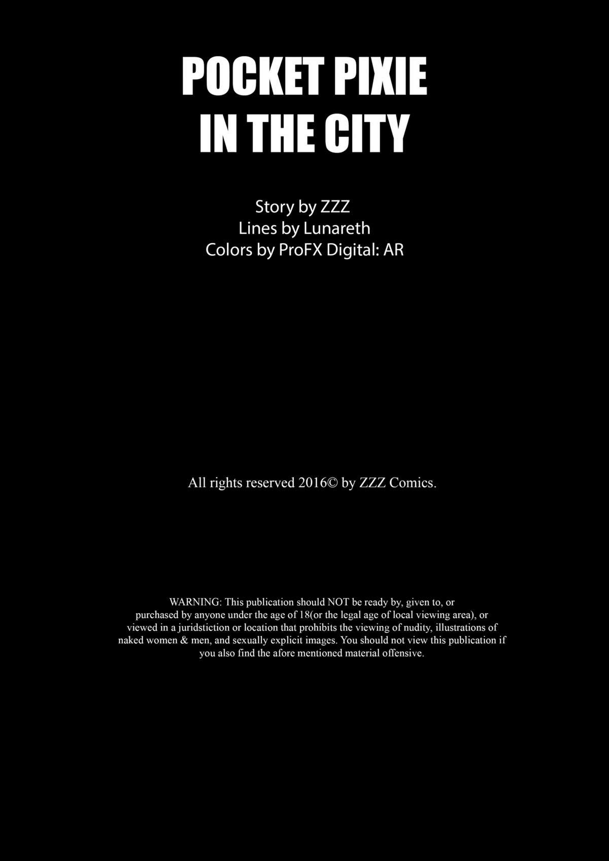 ZZZ Comics - Pocket Pixie in the City page 2 full