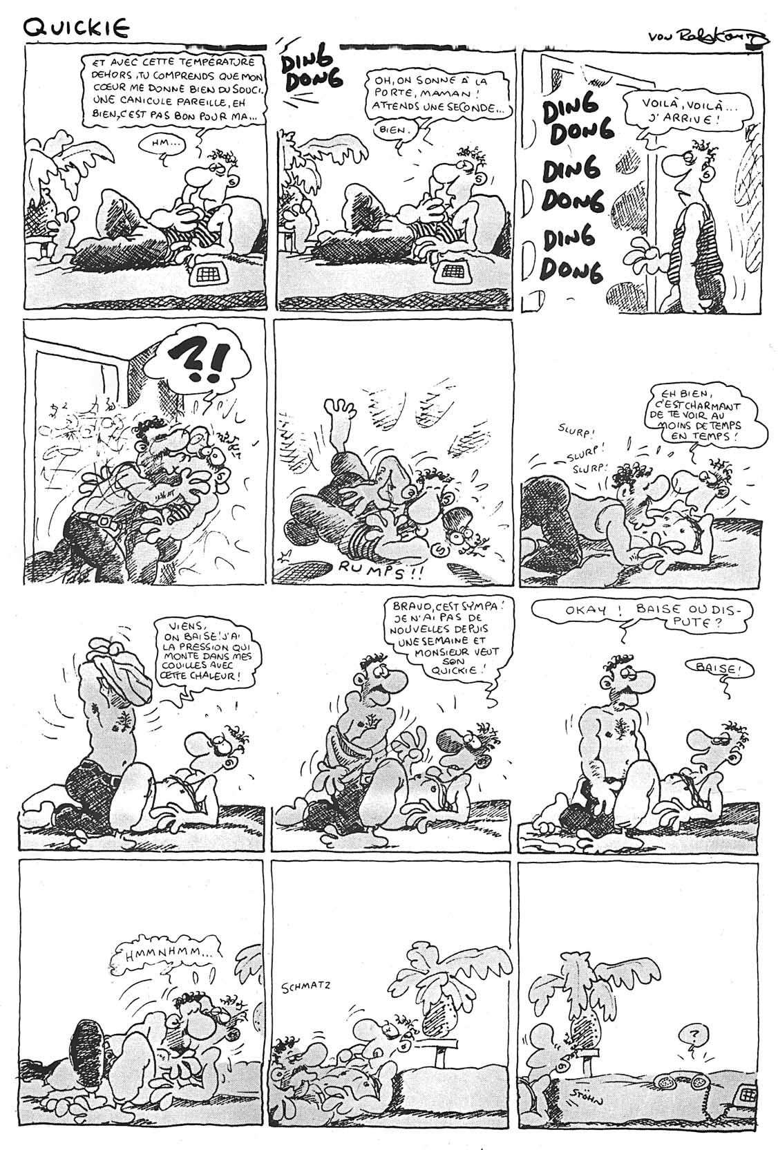Ralf König - Marrons glacés page 9 full