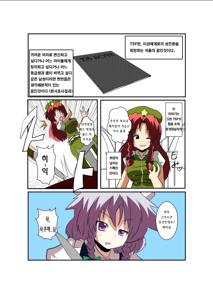 Touhou TS Monogatari ~Sakuya hen~ | 동방 TS 이야기 ~사쿠야편~ page 4 full
