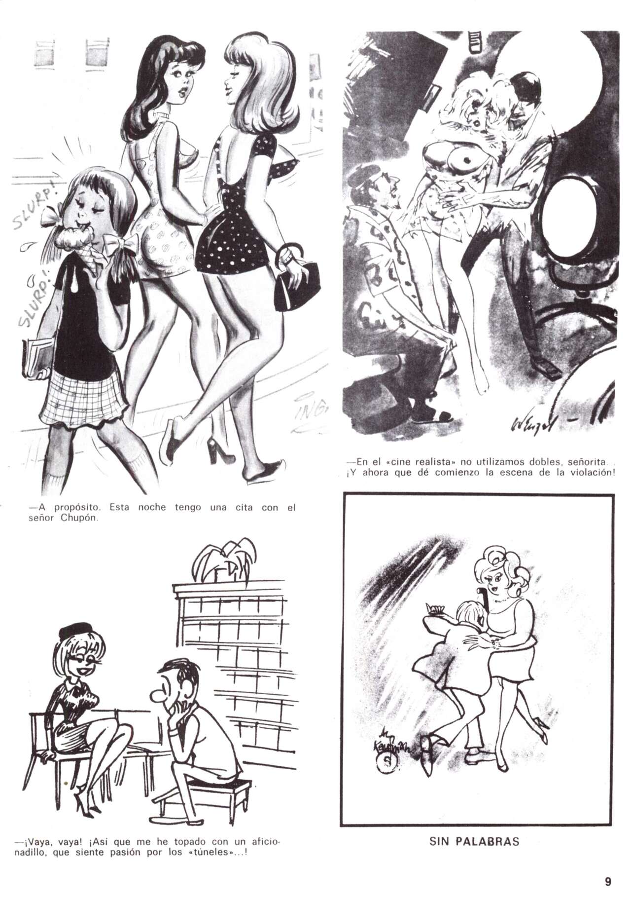 El Trompa 036 - Ya no se cae. Reseña Del Humor Mundial page 9 full