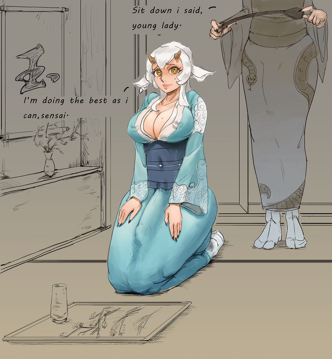 sitting down page 1 full