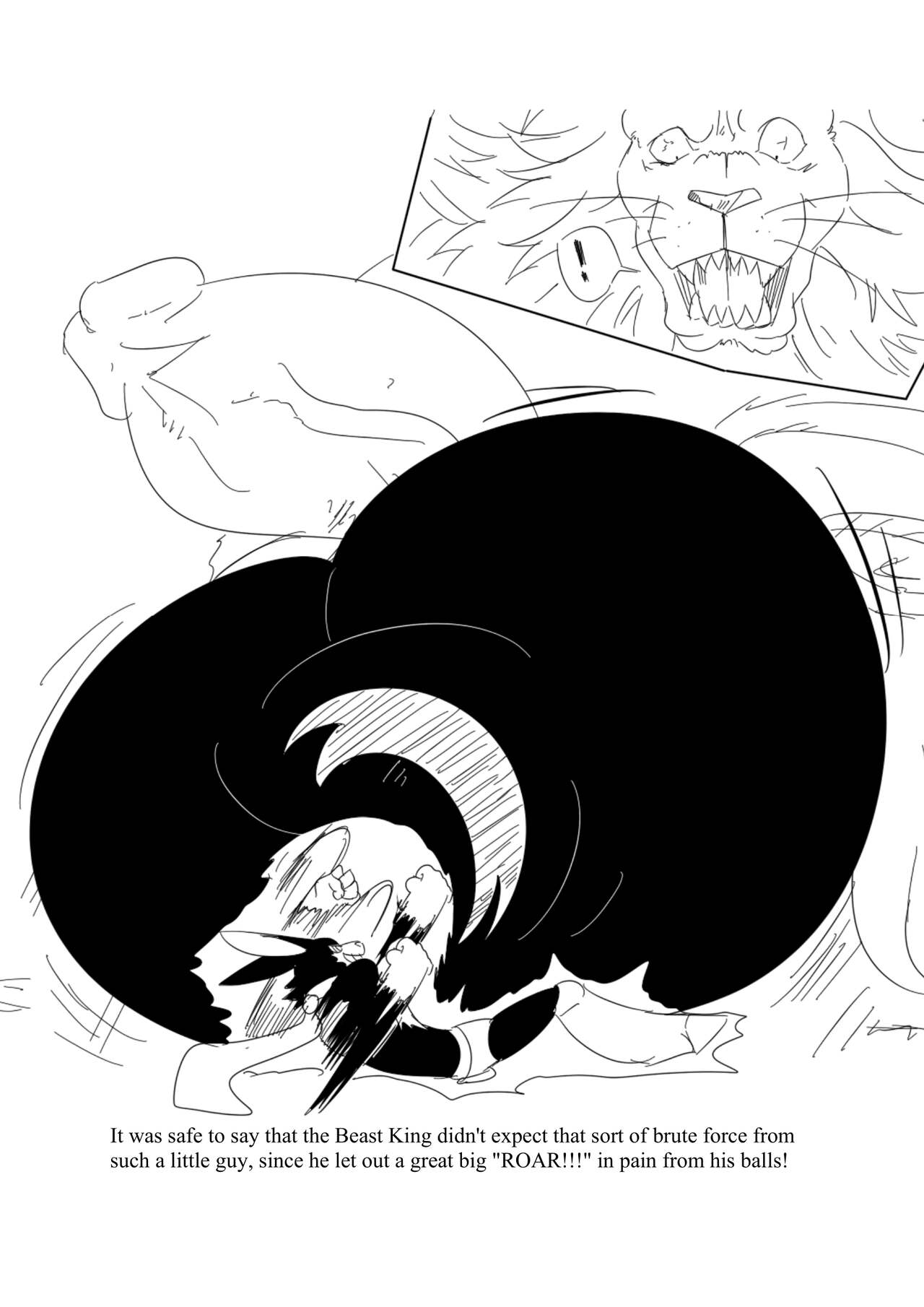 Beast King VS Hare! page 7 full