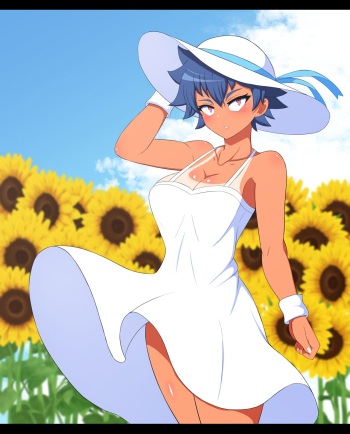 Summer Dress Mizuki Makoto-san cover